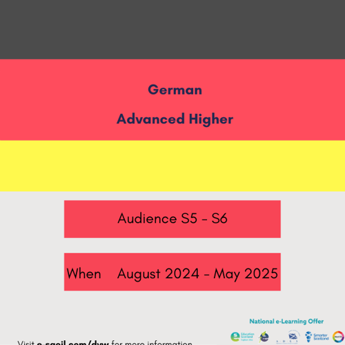 German - Advanced Higher
