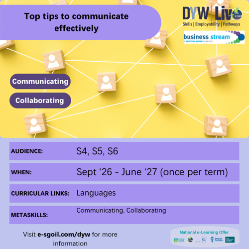 Communicating and Networking Effectively