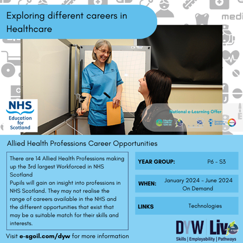NHS Scotland - Allied Health Professions Career Opportunities