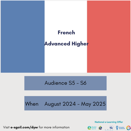 French - Advanced Higher