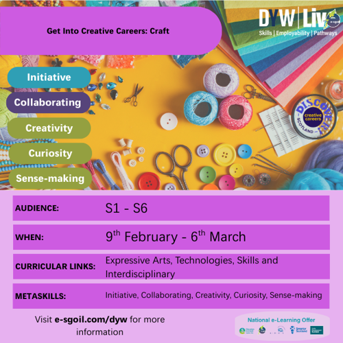 Get Into Creative Careers: Craft