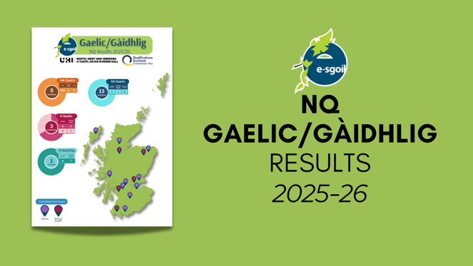 Gaelic NQ Results 25 26 Carousel Card